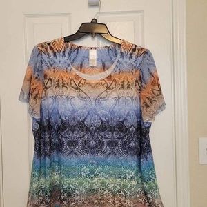 Beautiful plus size shirt.